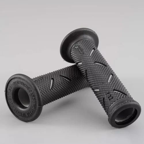 2 darabos Moto/ATV markolat készlet, csúszásgátló gumi, univerzális, fekete