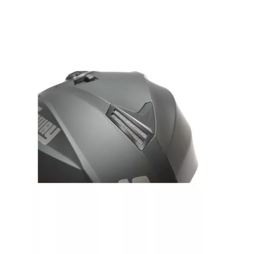 Casca moto tip jet neagra cu viziera transparenta si ochelari de soare marimea XL, model Urban