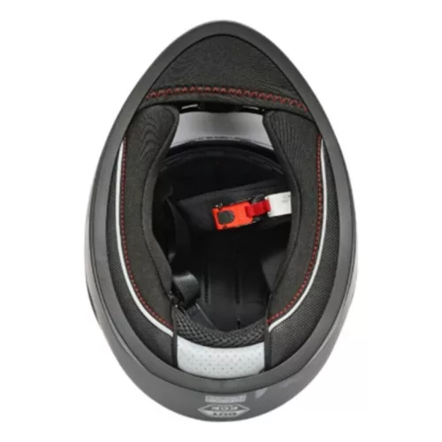 Matt fekete, teljes arcra tervezett motoros sisak átlátszó napellenzővel és napszemüveggel, L-es méret, Arcane II modell