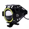 LED projektor s lupou, Angel Eye WHITE a Devil Eye RED, s 12V napájaním, pre terénne vozidlá, štvorkolky, SSV a UTV