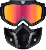 Masca de Protectie cu Ochelari Detasabili, cu destinatie Moto, ATV, SSV, QUAD