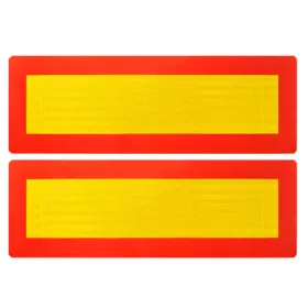   Fényvisszaverő lemezek teherautókhoz "LONG VEHICLE"