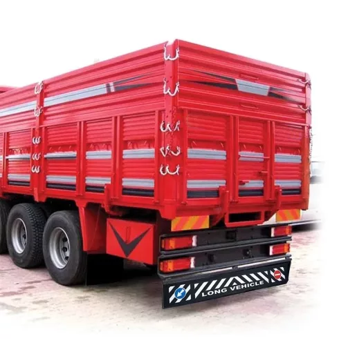 Teherautó sárvédők, gravírozott, gumiból, 190 x 35 cm méretben