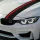 Sticker autoadeziv Tuning, model "Rally Stripe Carbon 3D", dimensiune 140 x 17 cm, culoare Negru/Rosu