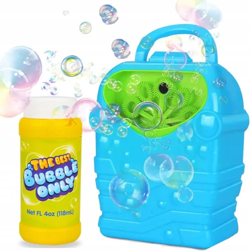 Automata buborékfújó gép, kék színű, AVX-WT-BLUE-V02