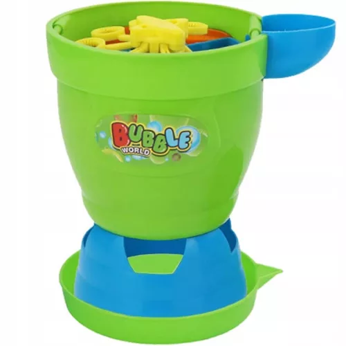 Automata buborékfújó gép, zöld színű, AVX-WT-GREEN-V03