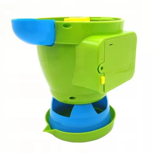 Automata buborékfújó gép, zöld színű, AVX-WT-GREEN-V03