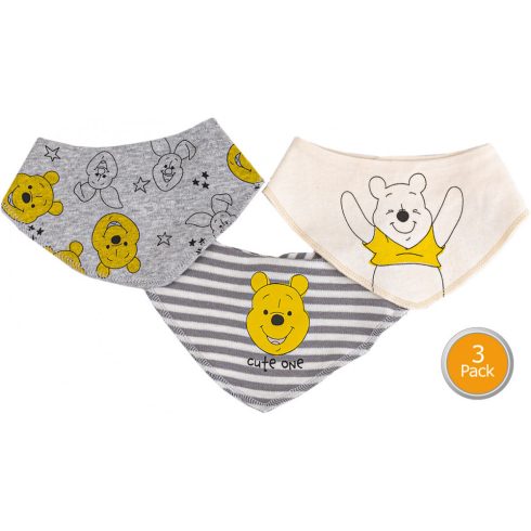 Disney Micimackó Yay baba nyálkendő 3 db-os 62/68 cm