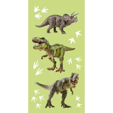   Dinoszaurusz Green fürdőlepedő, strand törölköző 70x140cm