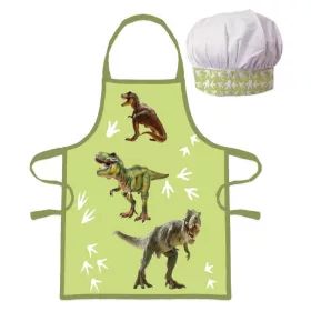 Dinosaurier T-Rex Kinderschürze 2-teiliges Set