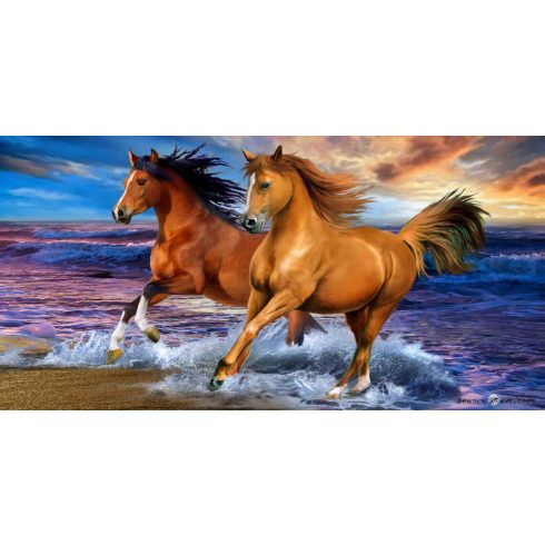 Lovas Seaside fürdőlepedő, strand törölköző 70x140cm