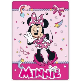 Lustige Disney Minnie Fleecedecke, 100 x 140 cm