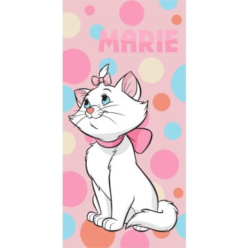   Disney Marie cica Bubble fürdőlepedő, strand törölköző 70x140cm