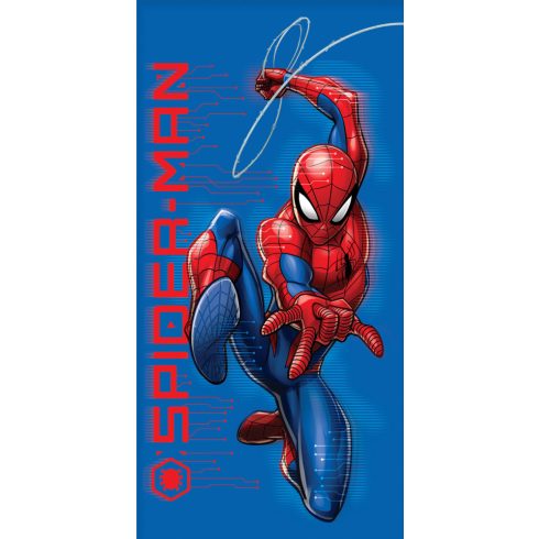 Pókember Jump fürdőlepedő, strand törölköző 70x140 cm