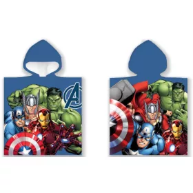 Avengers Battle Strandtuch-Poncho 50x100cm