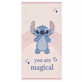   Disney Lilo és Stitch, A csillagkutya Magical fürdőlepedő, strand törölköző 60x120cm