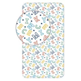 Disney Mickey Buchstaben Spannbettlaken 90x200 cm