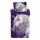 Unikornis Purple gyerek, ovis ágyneműhuzat 100×135 cm, 40×60 cm