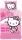 Hello Kitty Pink World ágyneműhuzat 140×200cm, 70×90 cm