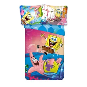   SpongeBob Splash Kinderbettwäsche-Set, 100×135cm, 40×60 cm