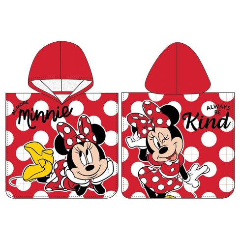 Disney Minnie Always Be Kind strand törölköző poncsó 50x115 cm
