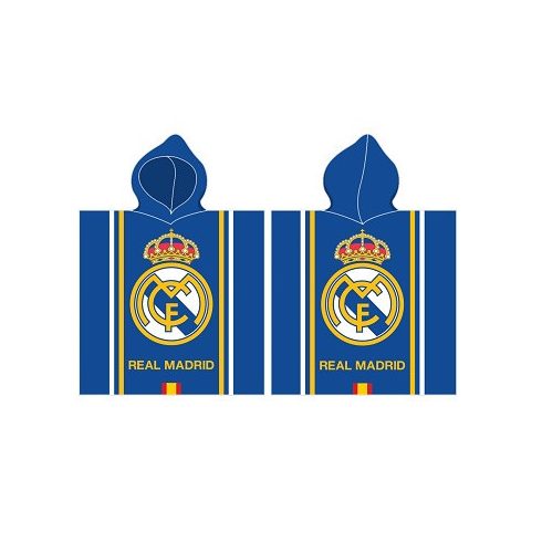 Real Madrid Galácticos strand törölköző poncsó 55x110 cm