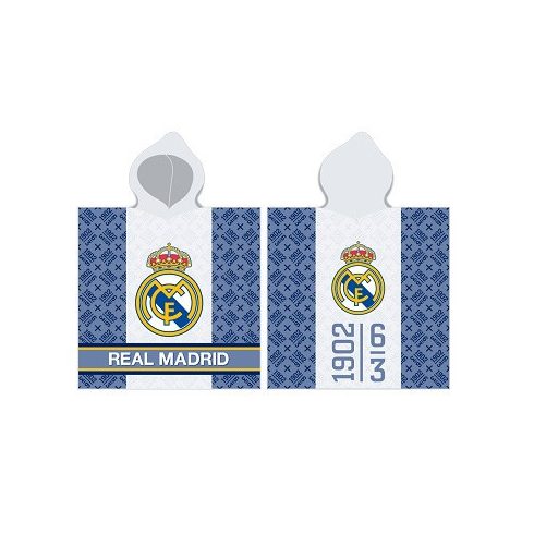 Real Madrid Legend strand törölköző poncsó 60x120 cm