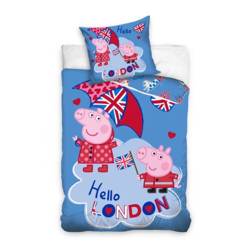 Peppa malac ágyneműhuzat 160*200cm, 70*80 cm