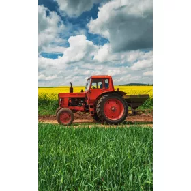   Traktor Field Work kéztörlő arctörlő, törölköző 30x50cm