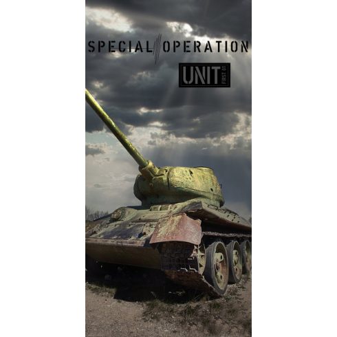Tank Special Operation fürdőlepedő, strand törölköző 70x140cm