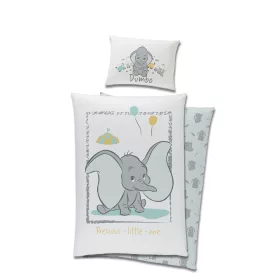   Disney Dumbo Kostbares Kinderbettwäsche-Set, 100x135 cm, 40x60 cm