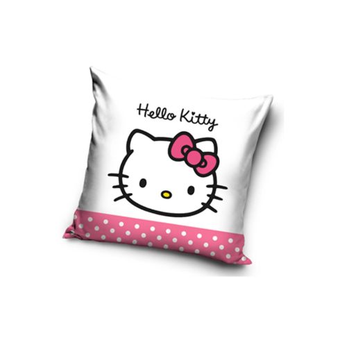 Hello Kitty Bow párnahuzat 40x40 cm Velúr