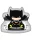 Batman-Batmobil-förmiges Kissen, Dekokissen 28 x 35 cm