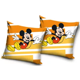 Disney Mickey Orange párnahuzat 40x40 cm Velúr