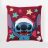 Disney Lilo és Stitch, A csillagkutya Star Karácsony párnahuzat 40x40 cm Velúr