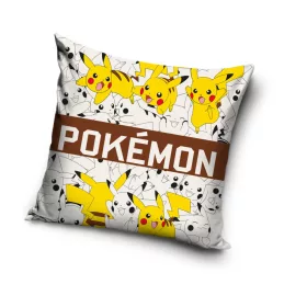 Pokémon PikaPal Kissenbezug 40x40 cm Velours