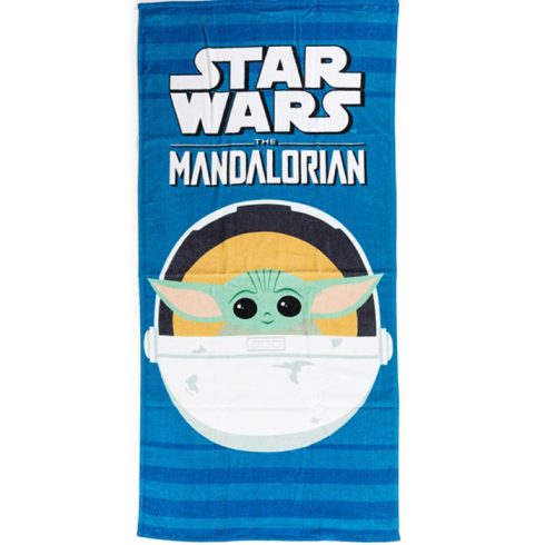 Star Wars Baby Yoda fürdőlepedő, strand törölköző 70x140cm