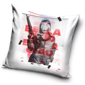   Das Kissen „The Great Money Heist Ciao Bella“, Dekokissen 40 x 40 cm