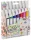 Színes Moxy textil filctoll 8 db-os