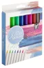 Színes Craft csillámos filctoll szett 8 db-os