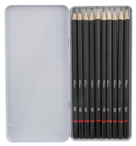 Nassau többféle keménységű grafitceruza szett 10 db-os