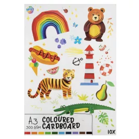 Színes Moxy karton papír szett 10 ív