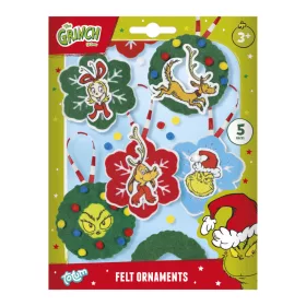 A Grincs Dr Seuss karácsonyfa dísz 5 db-os