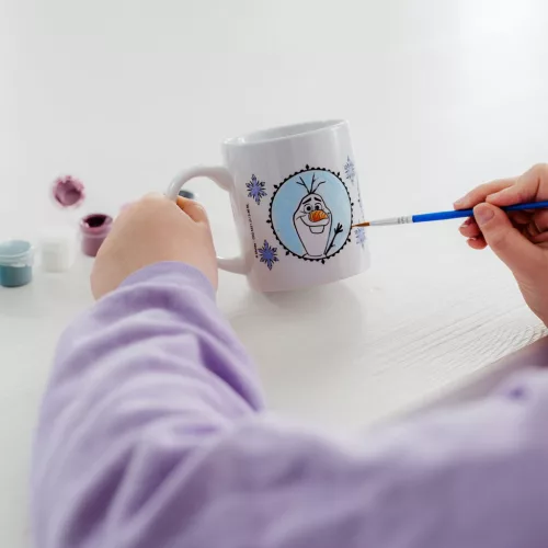 Disney Jégvarázs Destiny festhető porcelán bögre 235 ml Díszdobozban