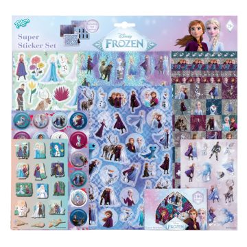 Disney Jégvarázs Adventure Super matrica szett játékkal