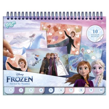   Disney Jégvarázs Destiny puzzle matrica és színező szett
