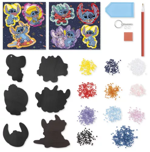 Disney Lilo és Stitch, A csillagkutya Surf gyémántszemes mágneses szett