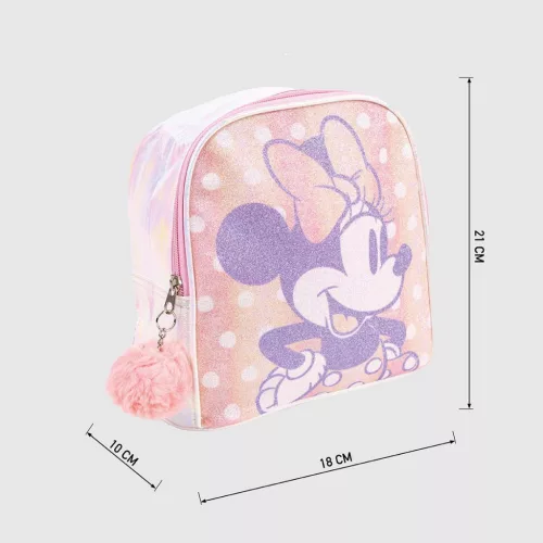 Disney Minnie Dots hologrammos hátizsák, táska 21 cm