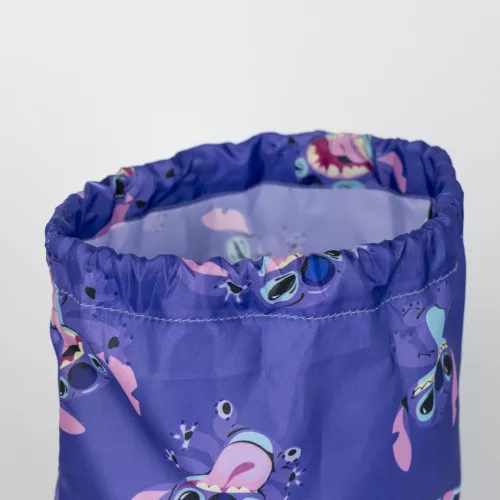 Disney Lilo a Stitch, Hviezdny pes Fialová športová taška taška do posilňovne 39 cm