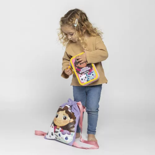 Gabi domček pre bábiky Cats taška na telocvičňu, batoh 33 cm